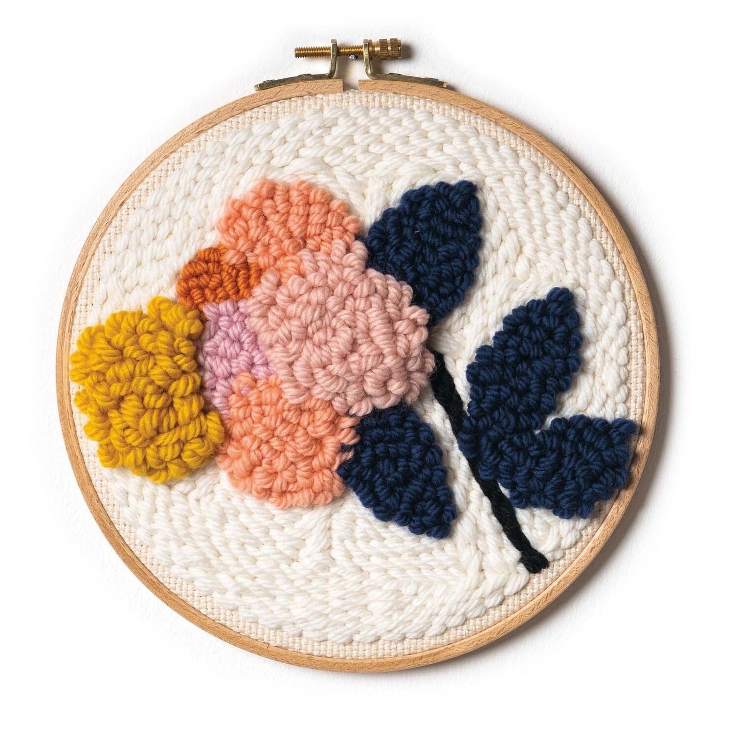 Punch Needle Set "Blume" inkl. Punch Needle