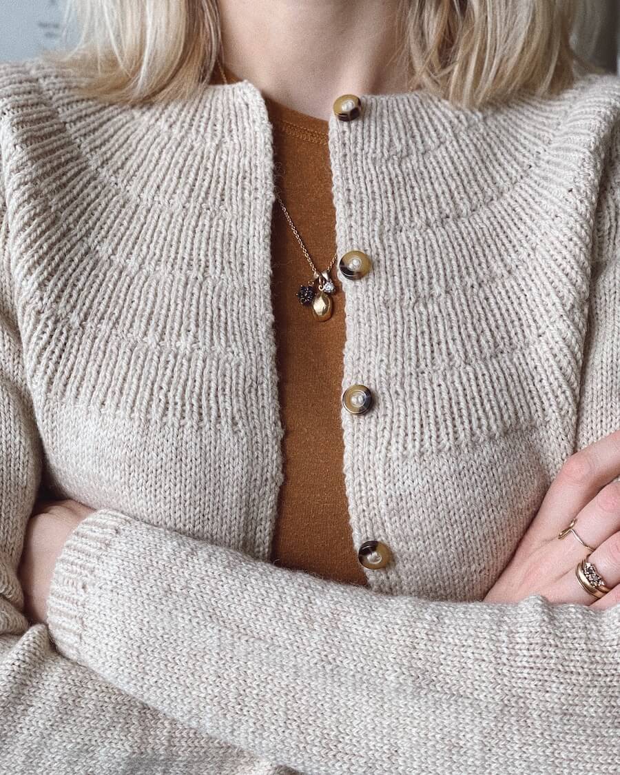 Ankers Cardigan - gedruckte Anleitung