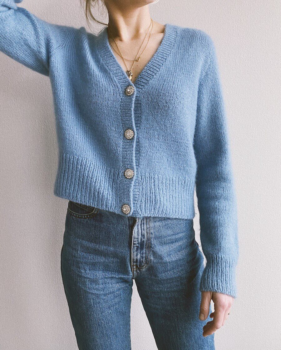 April Cardigan - Strickset