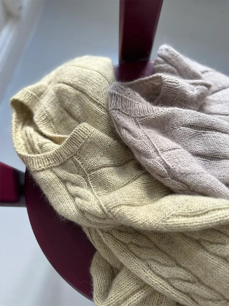 BRAIDY LOOP TEE - Strickset