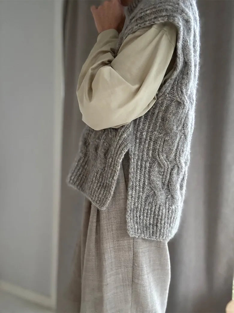 ROTATE LOOP VEST - Strickset