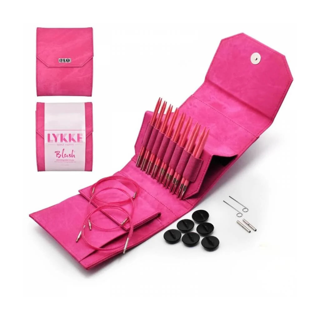 Lykke Blush 13 cm Nadelspitzen - Set (3,25 mm - 6 mm)
