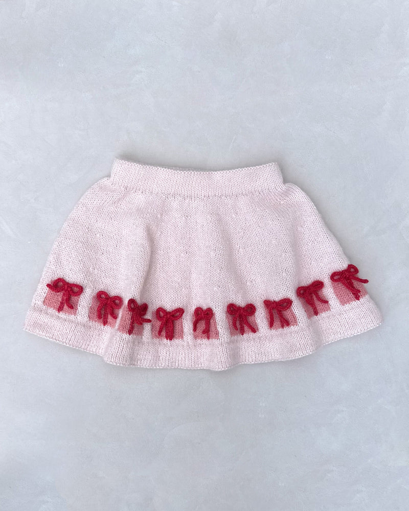 Christmas Morning Skirt (Kids) - Strickset