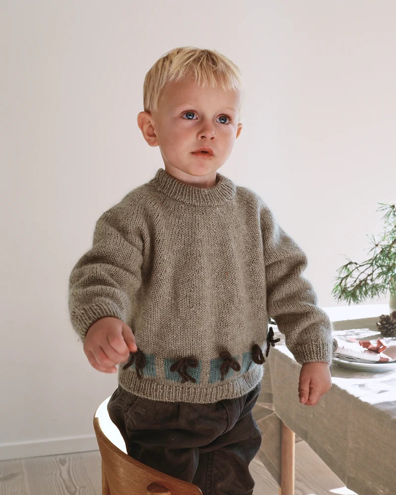 Christmas Morning Sweater (Kids) - Strickset