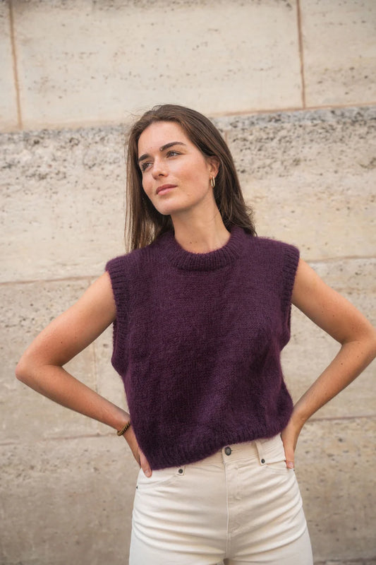 Gisele Slipover- Strickset