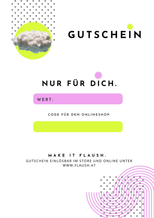 Digitaler flaush Gutschein (print@home)