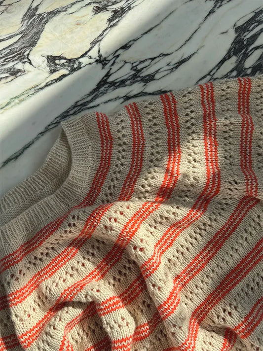 HALO LOOP TEE - Strickset