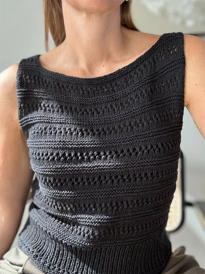 LACEY LOOP TOP - Strickset