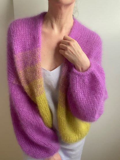 AVA V Cardigan - Strickset