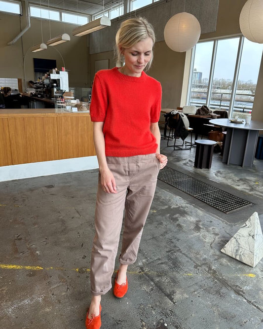 Poppy Tee - Strickset