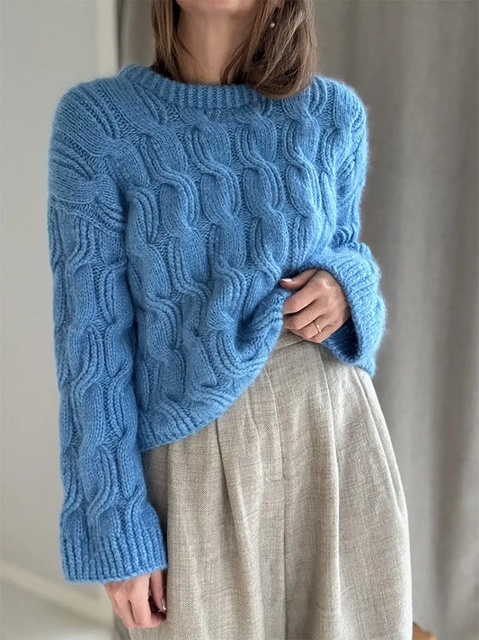ROTATE LOOP SWEATER - Strickset