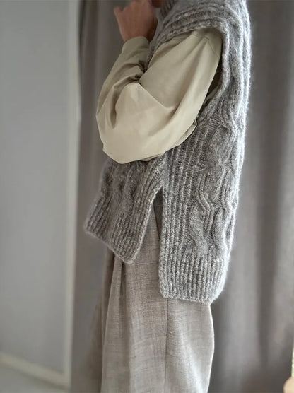 ROTATE LOOP VEST - Strickset
