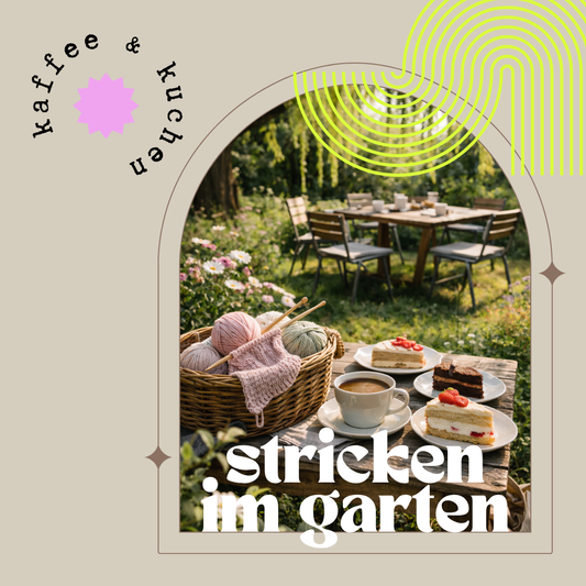Stricken im Garten